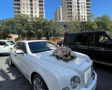 Bentley Mulsanne Bey аренда свадебного автомобиля