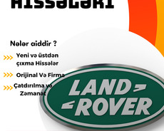 Land Rover Ehtiyat hissələri