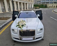 Аренда свадебного автомобиля Rolls Rotce Ghost