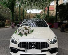 Mercedes Eclass Bey прокат автомобиля для невесты