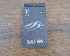 MSI Spatium M450 Pcie 4.0 Nvme M.2 500 ГБ внутренний твердотельный накопитель