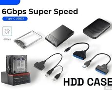 Корпуса для жестких дисков HDD (SATA › Usb)