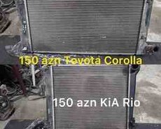 Toyota Corolla, Kia Ceed, Kia Rio, Hyundai i30 radiatoru