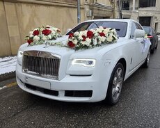 Rolls Royce Ghost kirayə gelin maşıni