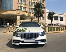 Bey gelin maşıni Maybach sclass