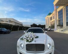 Bentley Mulsanne заказ свадебного автомобиля