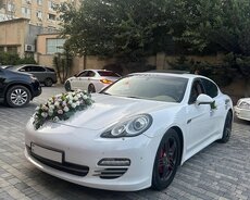 Porsche Panamera заказ свадебного автомобиля