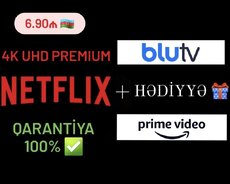 Netflix Premium 100% Qarantiya