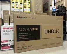 Телевизор Hisense 109 Smart 43a63h Uhd 4k
