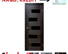Дверь комнатная МДФ 60х190 см, Новая, Платный монтаж