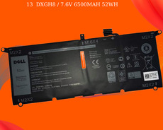 Dell batareya Xps, inspiron, latitude 13 / Dxgh8