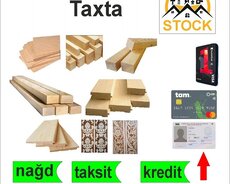 Reykalar, taxtalar, qalınlığı Qalınlığı 28 mm, uzunluğu - 3
