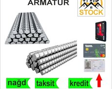 Armatur, 10 mm, Ödənişli çatdırılma, Kredit var