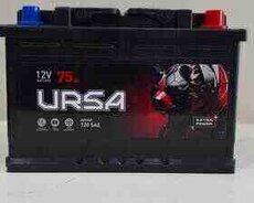 Akkumulyator URSA Extra Power 75 Ah