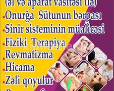 Masajist xanım tələb olunur