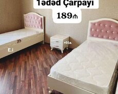 Çarpayi tək nəfərlik çarpayı