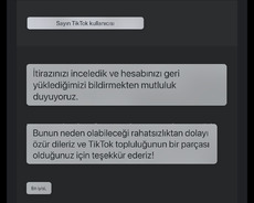 Tiktok Bağlanan Səyfələrin Bərpası