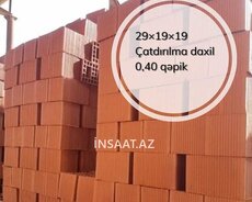 Продажа кирпича любых размеров.