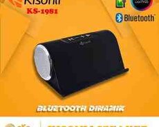 Dinamik bluetooth Kisonli Ks-1981 (naqilsiz səsgücləndirici)