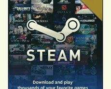 Подарочная карта Steam — доллары США