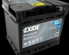 Аккумулятор Exide Premium 53 Ач R+ Ea530