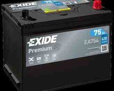 Аккумулятор Exide Premium 75 Ач R+ Ea754