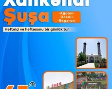 Xankəndi • Şuşa • Ağdam • Xocalı • Əsgəran turu