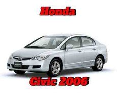 Honda Civic седан 2006 г.в. лобовое стекло