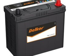 Аккумулятор Delkor 45 Ач R+ 430 А Asia 55b24ls