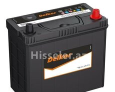 Akkumulyator Delkor 45 Ah R+ 430 A Asia 55b24ls