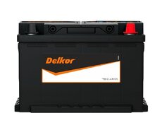 Akkumulyator Delkor 74 Ah R+ 680 A Euro 57412