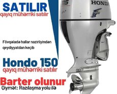 Qayıq üçün mühərrik satılır.Honda 150