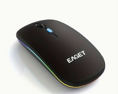 Eaget Led Simsiz Siçan, İncə Səssiz Siçan, 2.4g Portativ Mob