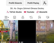 Tiktok hesabı satılır 28.4 Ka