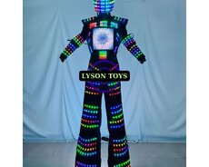 Led Robot #mascot #karnaval #biznes #sou #parti #karnaval #geyim