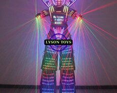 Led Robot #mascot #karnaval #biznes #sou #parti #karnaval #geyim