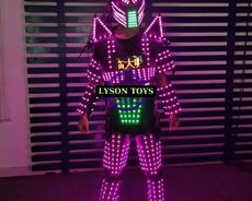 Led Robot #mascot #karnaval #biznes #sou #parti #karnaval #geyim