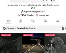 Tiktok hesabı