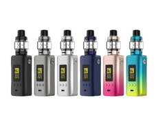 Физические параметры Vaporesso gen 200: размеры: банка 138,5 x 44 x 29 мм.