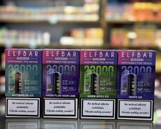 Название продукта: Elfbar Количество дымов: 23 000 О продукте: жидкость для электронных сигарет и