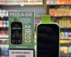 Название продукта: Mirage Количество дымов: 20 000 О продукте: жидкость для электронных сигарет и