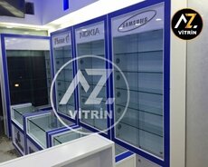 Telefon üçün vitrin mebel sifarişi