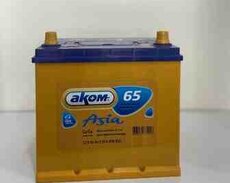 Akkumulyator AKOM 65 ASIA 12V 65Ah 570A