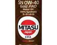 Масло моторное Mitasu Gold Sn 0w-40 (ПАО) 1л