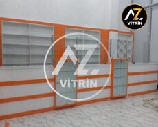 Aptek vitrinlərin sifarişi