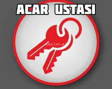 Açar ustası qapıların açılması 7/24