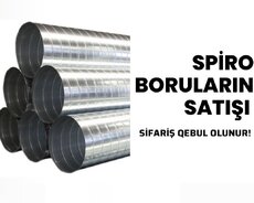 Havalandırma spiro borularən satışı