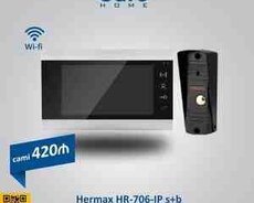 Domofon Hermax HR-706-IP s+b