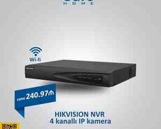 NVR 4 portlu Hikvision DS-7604NI-K1