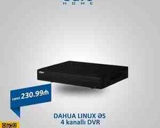 DVR LINUX ƏS 4 portlu HCVR4104HE-S3